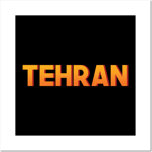 Tehran - Simple Posters and Art